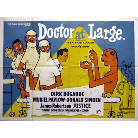 Doctor At Large Poster, UK Quad...