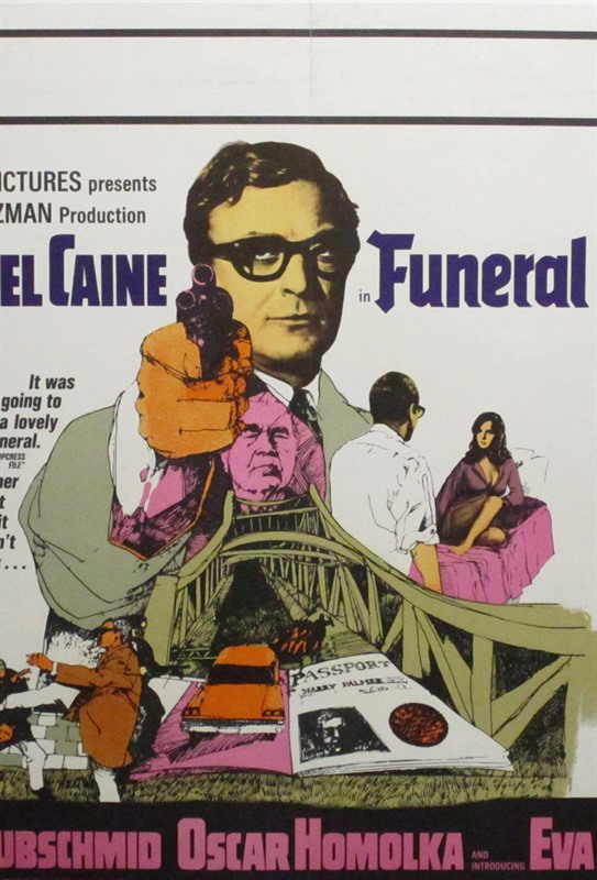 Funeral In Berlin Poster, UK Quad, 1966, Burningham John