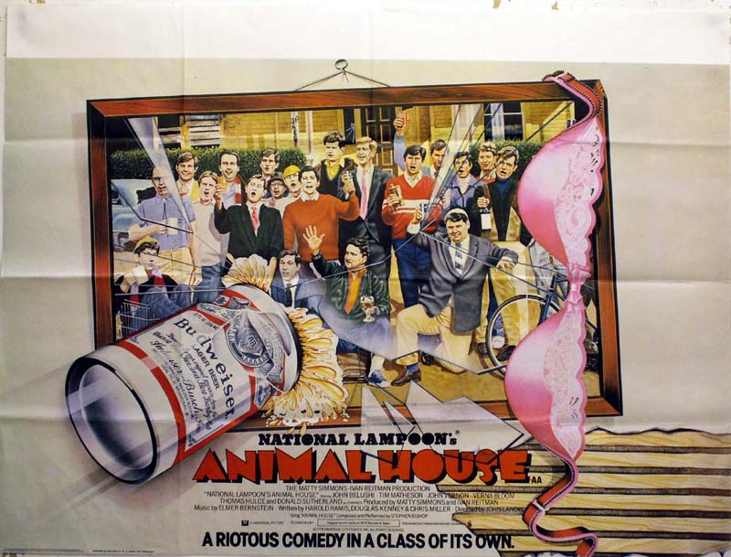 National Lampoon's Animal House Poster, UK Quad, 1978