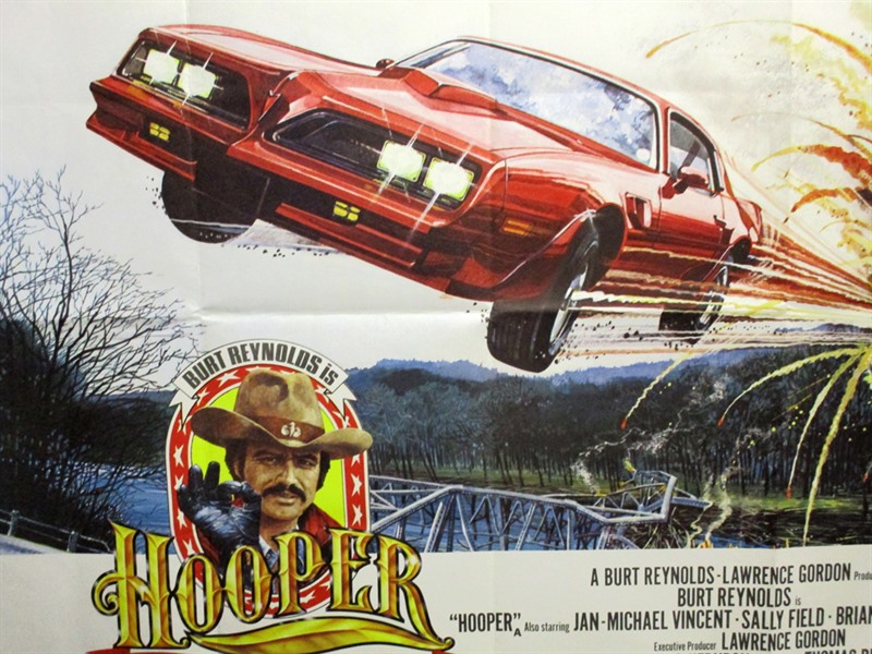 Hooper Poster, UK Quad, 1978, Bysouth Brian