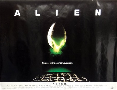 Alien Poster, Mondo/AMP (24"x 36", 61cm x 91.5 cm), 1979, Mann Paul